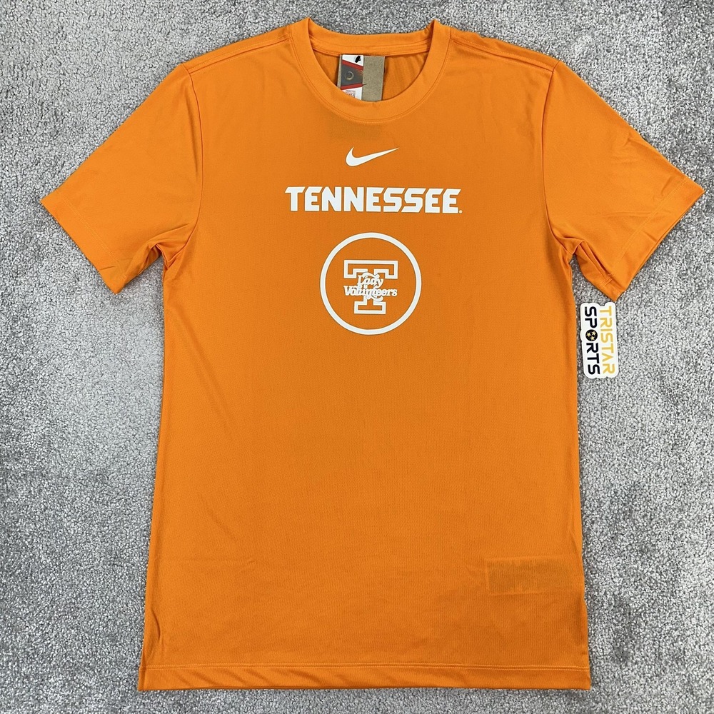 Tennessee Lady Volunteers Shirt Mens Small Orange NCAA Basketball Nike Dri Fit